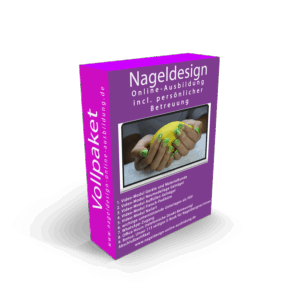 Nageldesign Online Ausbildung Basic-Paket (Voll-Paket)